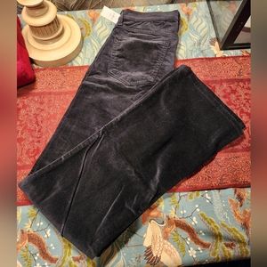 GAP Baby Boot Midrise Black Velvet Pants Sz 28
